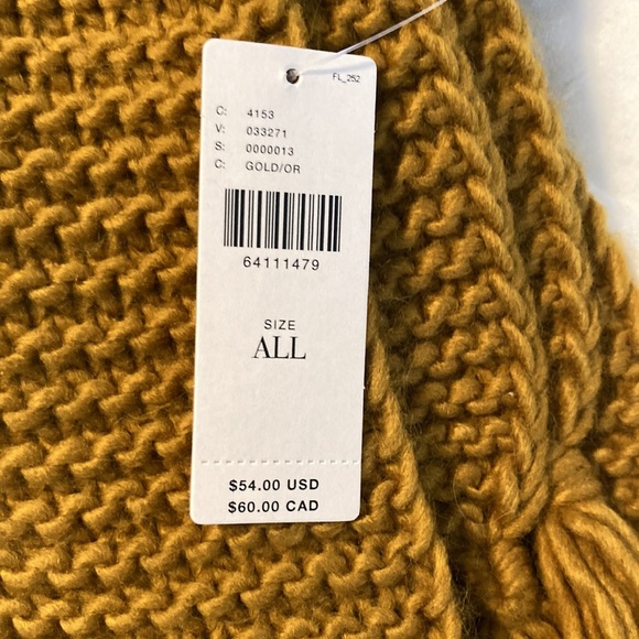 Beautiful, rich looking Anthropologie Pilcro long as scarf with pockets. - Picture 3 of 5